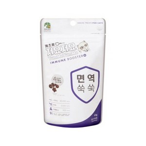 캐츠랑 저요저요 부스터 고양이 기능성 간식 60g, 이뮨부스터, 1개