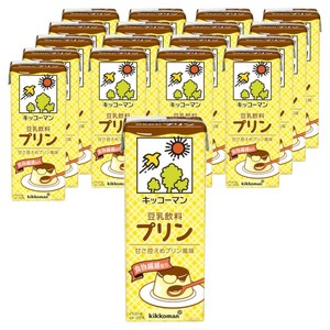 키코만 두유 음료 푸딩 200ml 18개, 200ml, 18개