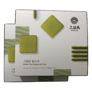 오설록 그린티 랑드샤 쿠키 10p 100g, 10g, 20개