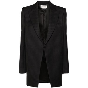 알렉산더맥퀸 핀스트라이프 패턴 블레이저, 그레이계열, Italy 46(KR 88)