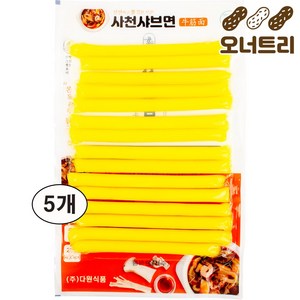 국내생산 다원 뉴진면 사천샤브면 당면 250g, 5개