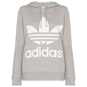 아디다스 트레포일 로고 후디, 그레이계열, UK 4(KR 44)