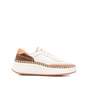 끌로에 나마 스니커즈, Europe 38(KR 245), 화이트계열+브라운계열