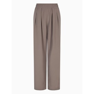 엠포리오아르마니 밴딩 웨이스트 플리츠 팬츠, 브라운계열, Italy 42(KR 66)