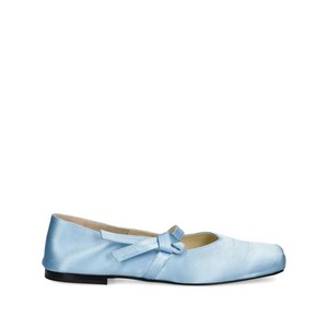 겐조 새틴 발레리나 플랫 슈즈, France 38(KR 240), 블루계열