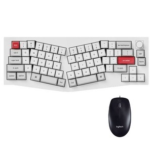 키크론 Q8 프로 듀얼 모드 RGB 핫스왑 맞춤형 기계식 메탈 키보드