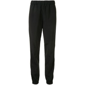 겐조 사이드 지퍼 스트라이프 트랙팬츠, 블랙계열+DO NOT USE - Beige, France 40