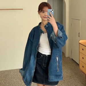 [빅사이즈/~5XL] 사이즈3개/BIG 데님 자켓 1color