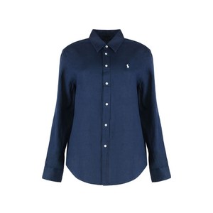폴로랄프로렌 리넨 긴소매 셔츠, 블루계열, Standard M(KR 66)