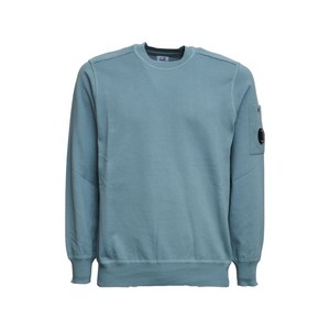 C.P.컴퍼니 포켓 크루 넥 스웨터, 블루계열, Standard XL