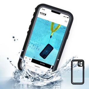 위크나인 노샘케이스 방수팩 핸드폰 방수케이스 아이폰 프로 잠수함케이스, 1개, 아이폰 11
