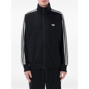 아디다스 파이어버드 집업 스웨트셔츠, 블랙계열+화이트계열, L(KR 105)