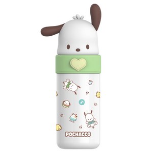 StarR 캐릭터 보온 텀블러 PN-2102, 350ml, 포차코 그린, 1개