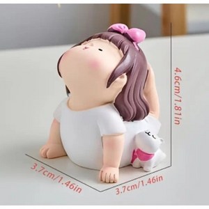 쌤의선물공장 요가하는소녀 장식용, 1번