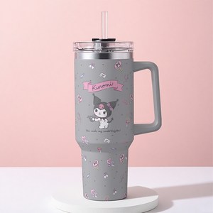 Tiger Pavilion 대용량 304 스테인리스 스틸 캐릭터 텀블러