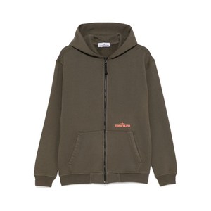 스톤 아일랜드 코튼 플리스 후디, 그린계열, Standard M(KR 95)