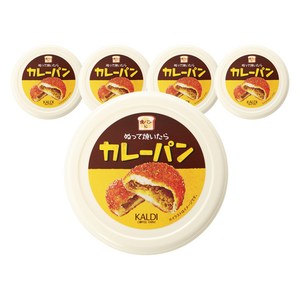KALDI 바르고 구우면 카레빵 스프레드, 110g, 5개