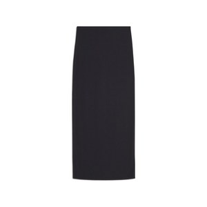 메종키츠네 슬릿 골지 스커트, 블랙계열, S(KR 55)