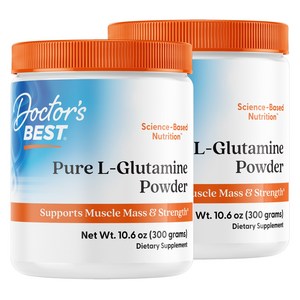 닥터스베스트 퓨어 L-글루타민 파우더, 300g, 2개