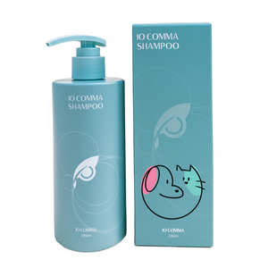 아이오콤마 PDRN 천연 저자극 고보습 비듬 각질 습진 강아지 샴푸, 290ml, 1개