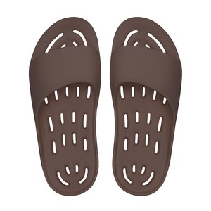 까발로 남녀공용 욕실화 신발 친환경 EVA 경량 미끄럼방지 슬리퍼 논슬립 슬라이드 실내화 CA008, 1개, 초코