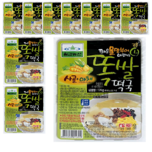 칠갑농산 똑쌀떡국 174g, 10개