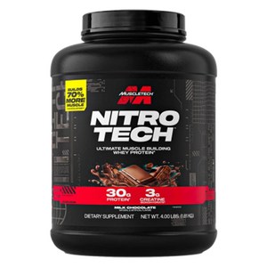 머슬테크 니트로 테크 웨이 프로틴, 밀크초콜릿, 9979g