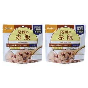 오니시식품 팥밥, 100g, 2개
