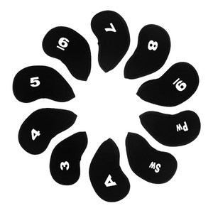 핫딜일번가 아이언 커버 낱개 골프채 커버 클럽, 5, 1개