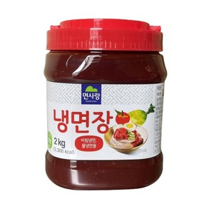 면사랑 냉면장 2kg 쫄면장 양념장 다용도 비빔장 다데기 다대기 소스, 1개