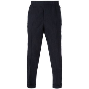 알렉산더맥퀸 테이퍼드 크롭 팬츠, 블루계열, Italy 48