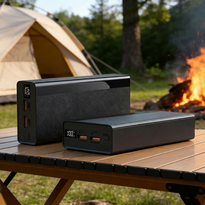 CCAGU 캠핑전용 보조배터리 대용량 30000mAh 고속충전 66W C타입 멀티단자 LED 잔량표시