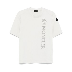 몽클레르 로고 아플리케 티셔츠