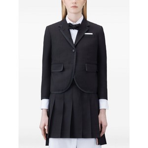 톰 브라운 노치드 라펠 슬림 핏 재킷, 블랙계열, Italy 36(KR 33)