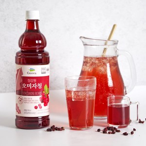 인차 오미자청 농축액, 900ml, 1개