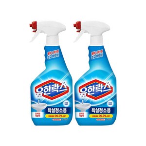 유한락스 욕실청소용 세정제, 600ml, 8개