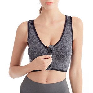 cikicoco 앞지퍼 스포터 스포츠브라 2종세트 S~5XL (1+1) 러닝브라 요가 필라테스