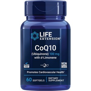 라이프익스텐션 슈퍼 앱소버블 CoQ10 100mg 소프트젤, 60개입, 60정, 1개
