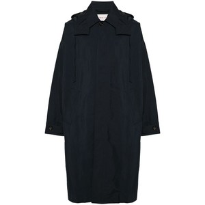 보테가 베네타 후드 트렌치코트, 블루계열, IT/FR 46(KR 95)