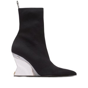 발망 포인티드 토 앵클 부츠, Europe 41(KR 280), 블랙계열