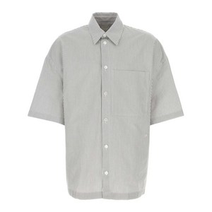 보테가 베네타 스트라이프 셔츠, 그레이계열+화이트계열, IT/FR 50(KR 105)