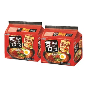 틈새라면 빨계떡 120g, 10개, (5개입 X 2팩)