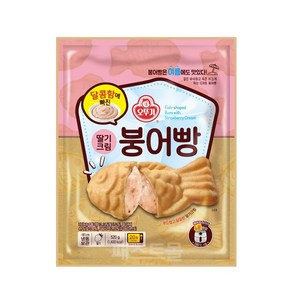 오뚜기 달콤함에빠진 딸기크림붕어빵, 520g, 1개