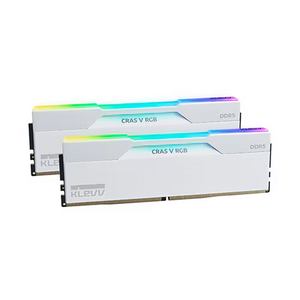 ESSENCORE KLEVV DDR5-6000 CL30 CRAS V RGB WHITE 데스크탑 RAM 패키지 서린 (48GB(24Gx2))