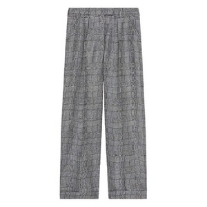 겐조 체크 테일러드 팬츠, 그레이계열+블랙계열, Standard M