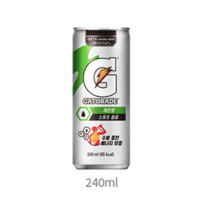 게토레이 레몬, 240ml, 60개