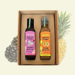 [엘디비] 발사믹식초 180ml 2개 선물세트, 180ml x 2병