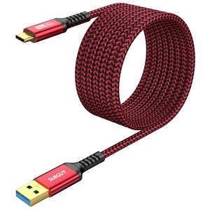 SUNGUY USB C타입 고속 충전 케이블 데이터 전송 10Gbps 18W