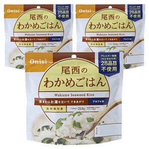 오니시식품 미역밥, 100g, 3개