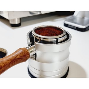 1구 포터필터 거치대 홀더 탬핑 스테이션 실버 받침대 템핑 정리대 51 54 58mm, 1. 실버, 1개